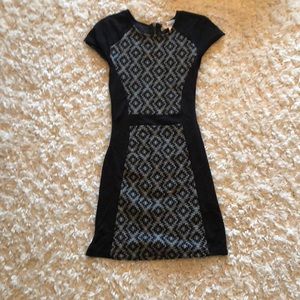 Black designed dress